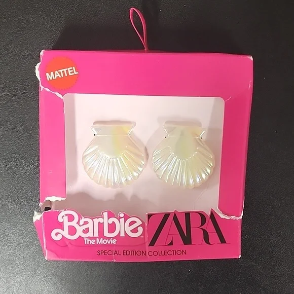 ZARA Barbie Shell Earrings - Picture 4 of 9